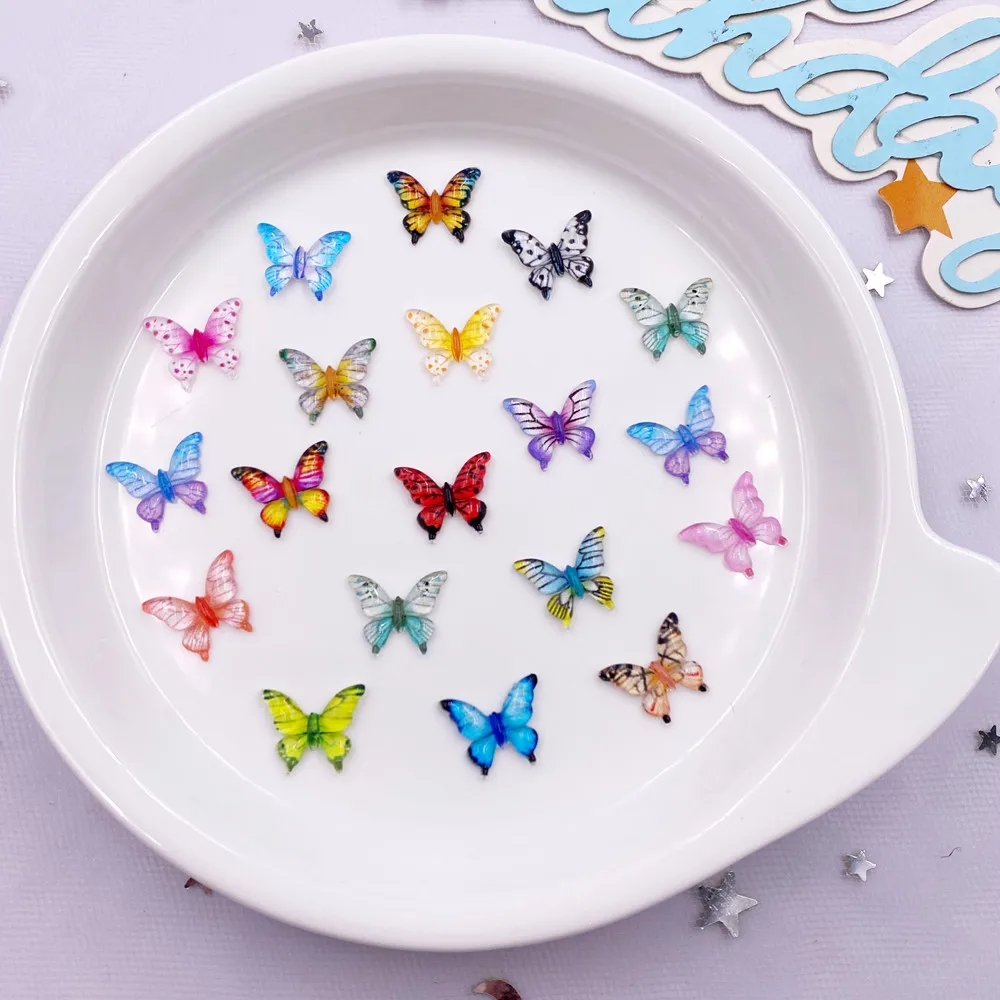50PCS 10mm Mixed Resin Colorfu - Nail Art Wedding ulasan dan harga