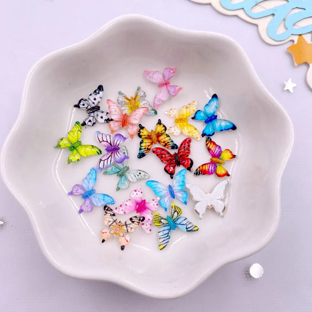 50PCS 10mm Mixed Resin Colorfu - Nail Art Wedding ulasan dan harga