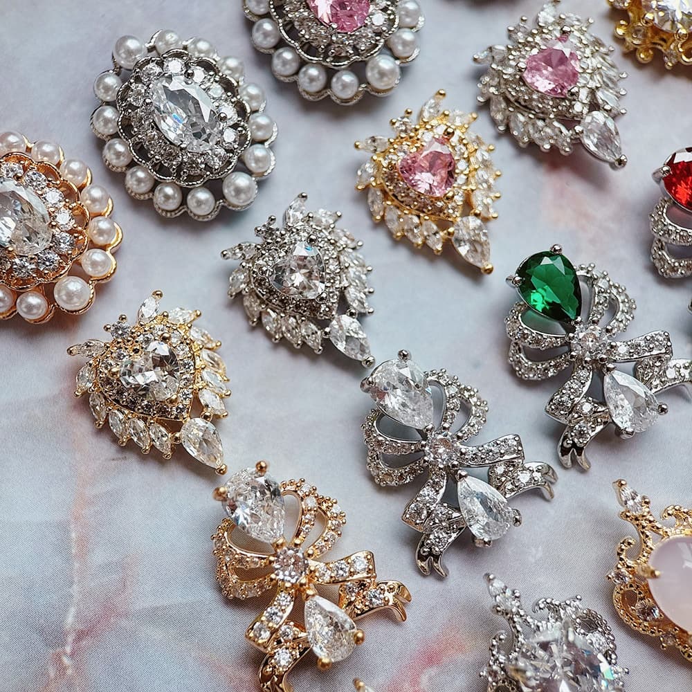 10pcs Luxury Royal Style Crown - Nail Art Lotso ulasan dan harga