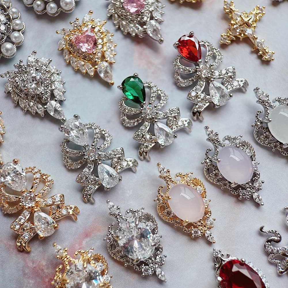 10pcs Luxury Royal Style Crown - Nail Art Lotso ulasan dan harga