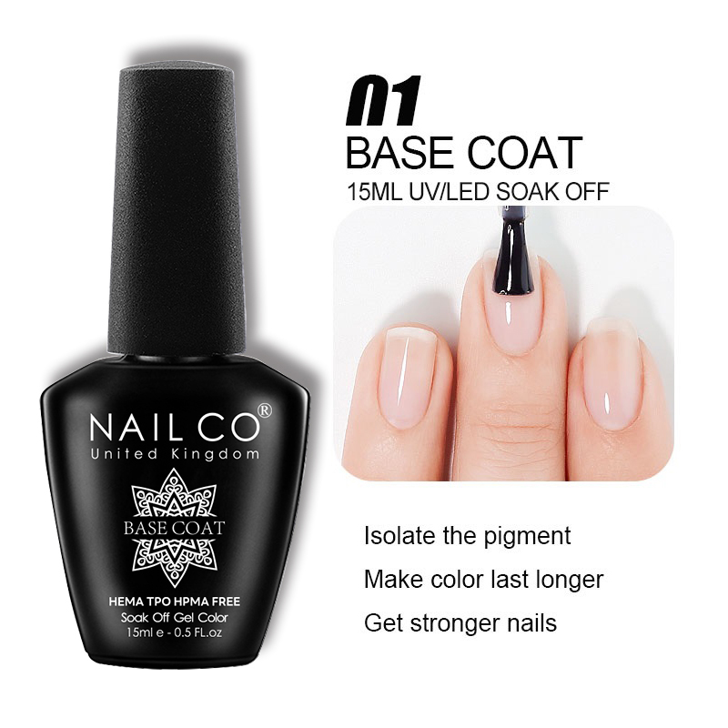 NAILCO 15ml Transparent Red Co - Nail Art Natural Pink ulasan dan harga