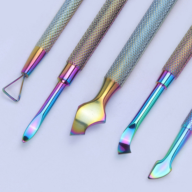 21 Style Rainbow Stainless Ste - Nail Art Rainbow ulasan dan harga