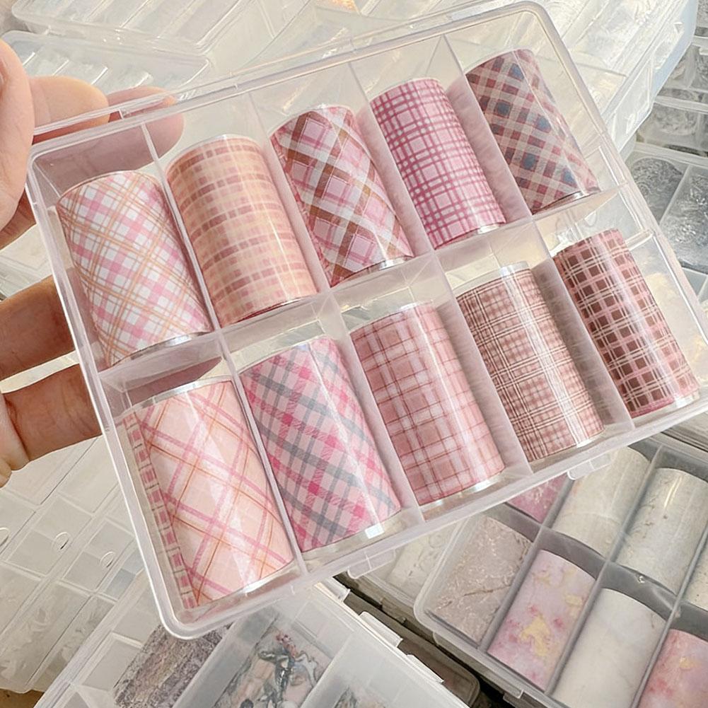 10 Rolls New Design Fresh Nail - Nail Art Denim ulasan dan harga